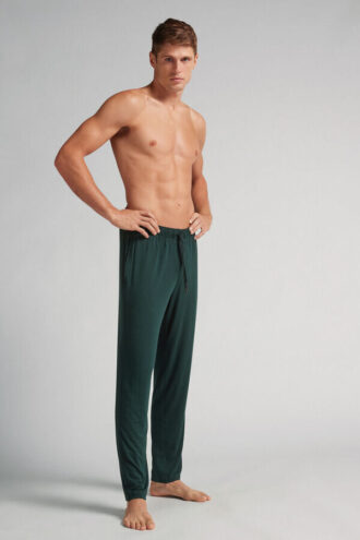 Silk and Modal Trousers
