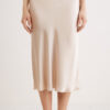 Silk Midi Skirt