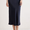 Silk Midi Skirt