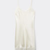 Silk Slip with Lace Insert Detail