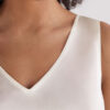 Silk V-Neck Tank Top