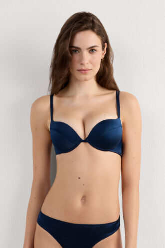 Simona Super Push-Up Bra in Silk