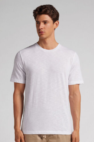 Slub Cotton T-Shirt