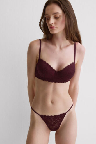 Sofia Lace Balconette Bra