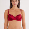 Sofia Natural Lift Balconette Bra in Silk