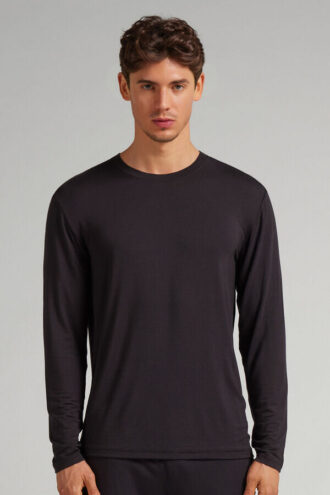 Soft Silk Long Sleeve Top