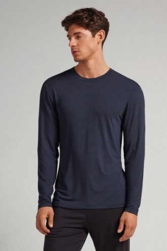 Soft Silk Long Sleeve Top