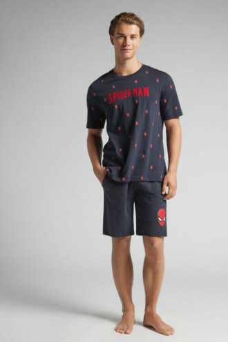 Spider-Man Marvel Short Cotton Pajamas