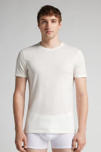 Stretch Merino Wool Short-Sleeve T-Shirt