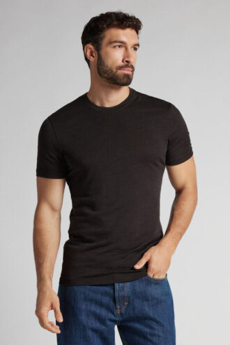 Stretch Merino Wool Short-Sleeve T-Shirt