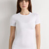 Stretch Superior Cotton Short Sleeve Top