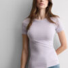 Stretch Superior Cotton Short Sleeve Top