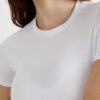 Stretch Superior Cotton Short Sleeve Top