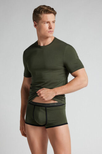 Superior Cotton Boxers with Logo