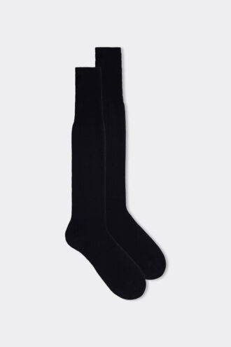 Tall Sateen Egyptian Cotton Socks