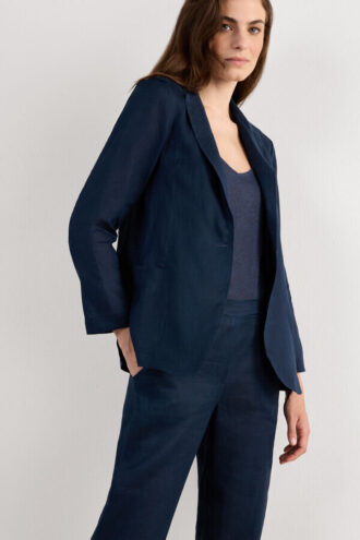 The Pure Linen Jacket in Linen Fabric