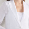 The Pure Linen Jacket in Linen Fabric