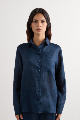 The Pure Linen Shirt in Linen Fabric