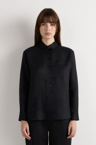 The Pure Linen Shirt in Linen Fabric