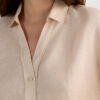 The Pure Linen Short Sleeve Shirt in Linen Fabric