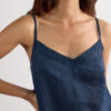 The Pure Linen Top in Linen Fabric