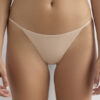 Thong with Ultralight Microfiber Straps