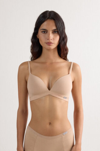 Tiziana Triangle Bra in Cotton