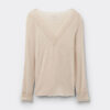 Ultralight Cashmere Lace Long Sleeve Shirt