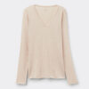V-Neck Top in Modal Ultralight with Cashmere